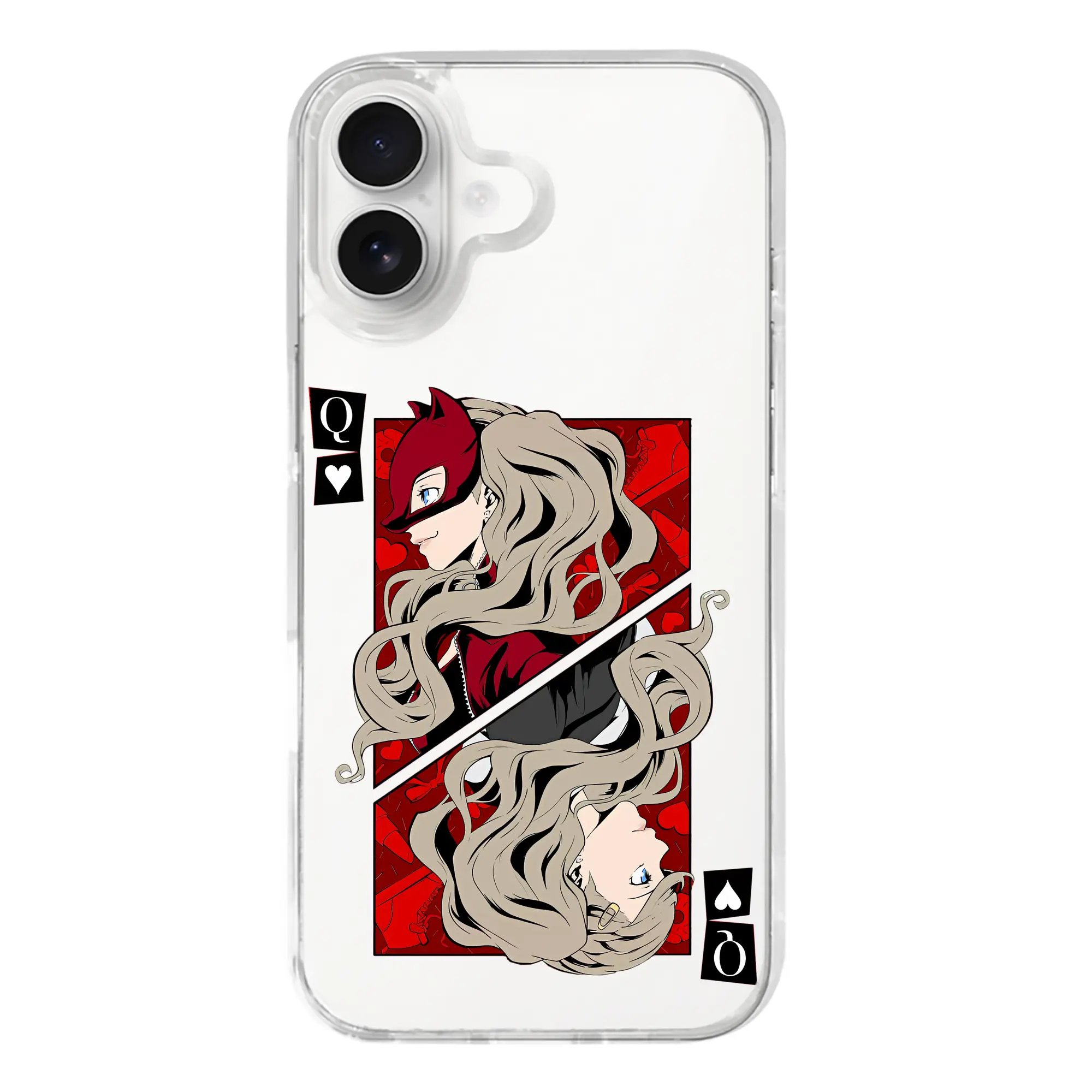 ペルソナ グッズ,高巻杏 - iPhone 17シリーズ 透明スマホケース – 薄型・耐衝撃・精密フィット保護カバー